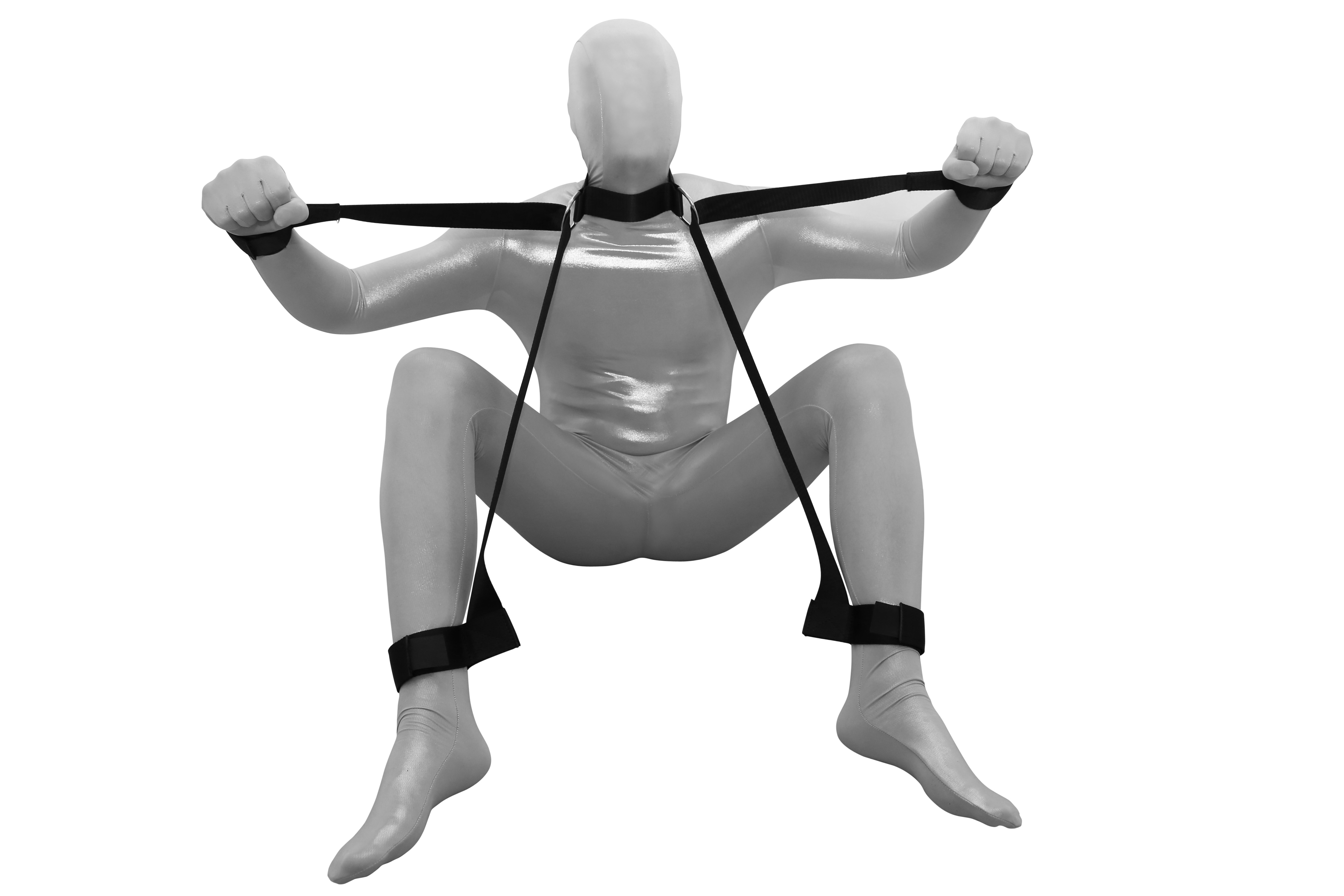 Hals Hand und Fußfesselset mit Verbindungsband