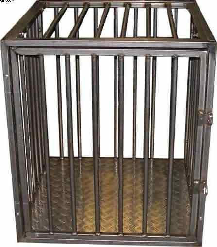 BDSM MöBEL - Stahlkäfig maßiv