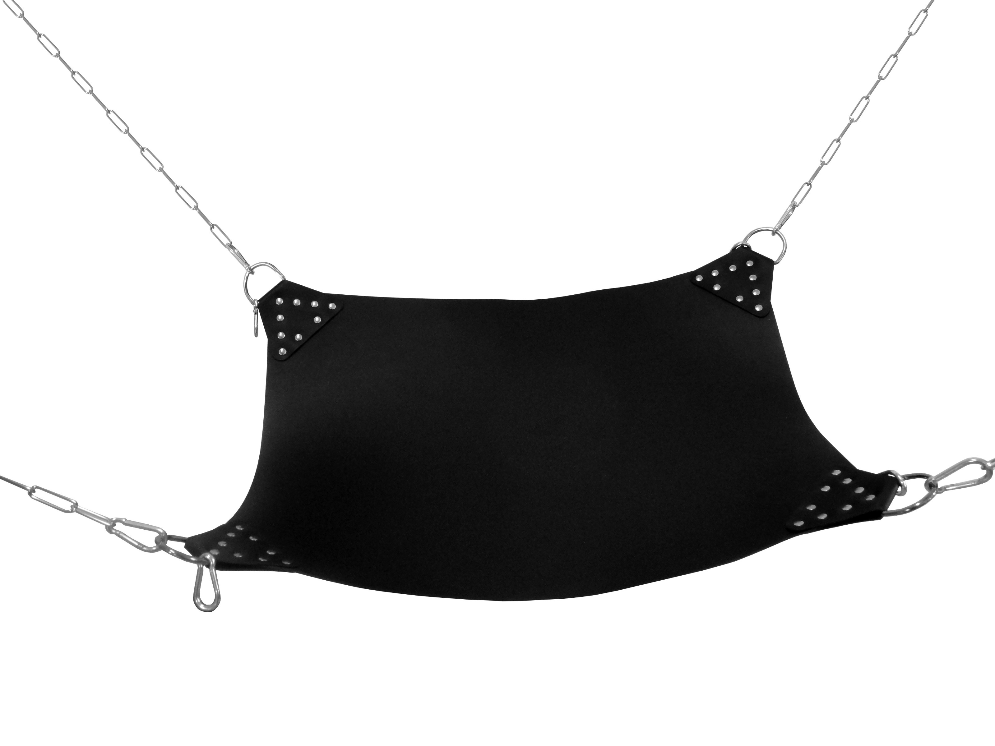 Lederhängematte mit Ketten