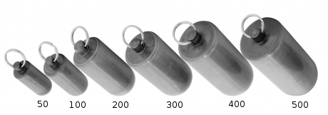 Patronengewicht 50gr 1Paar