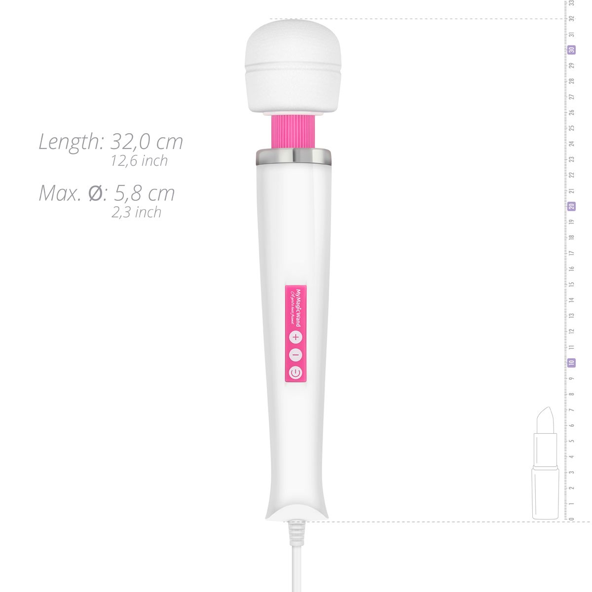 MyMagicWand Wand-Vibrator – Rosa