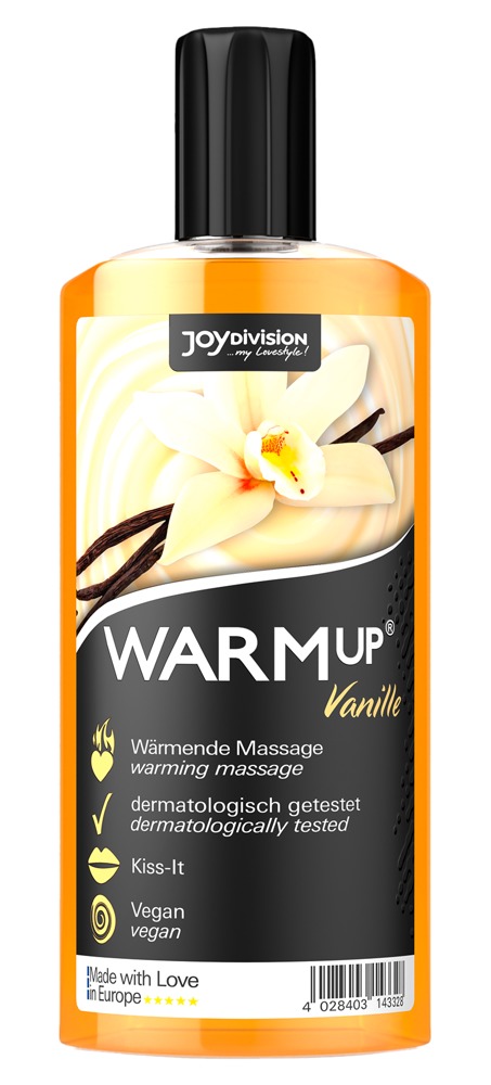 WARMup – Massage-Liquid mit Wärme-Effekt - Vanille