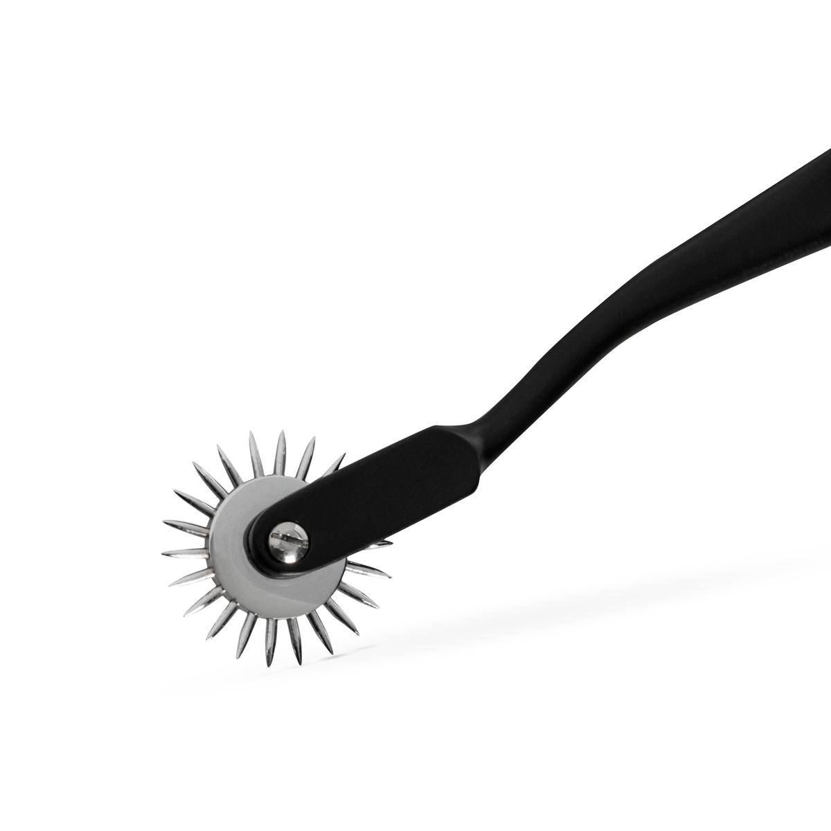 Wartenbergrad mit 1 Rädchen aus Edelstahl, schwarz – Sinner Gear Unbendable