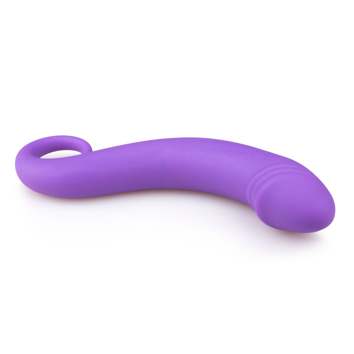 Anal Prostata-Dildo aus Silikon – Lila