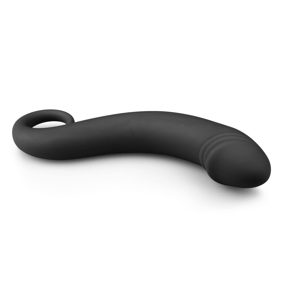 Anal Prostata-Dildo aus Silikon – Schwarz